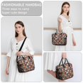 thumbnail image 6 of Pioneer Flower Floral Print Pattern Insulated Leakproof Lunch Box for Women, Large Lunch Bag for Tween Teen Adult, Loncheras Para Mujer for Work Beach Travel Picnic Camping, 6 of 6
