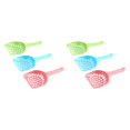thumbnail image 2 of Transemion 3pieces Portable Pet Cat Litter Scoop Easy To Clean With Comfortable Handle Durable And Long-lasting Large Holes 2Set, 2 of 6