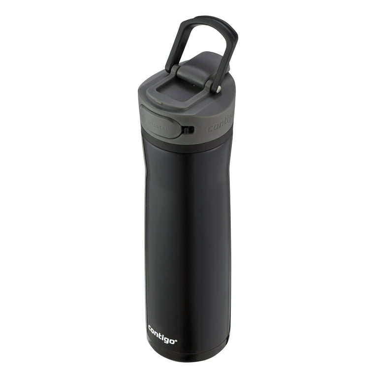 NEW Contigo Autoseal Chill Stainless Steel Water Bottle 24 Oz - Black, Steel