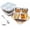 Multicolor-3pack, variant on KALAKALA 3 Pack Stainless Steel Bento Lunch Box, 4 Compartment Snack Containers, Divided Meal Prep Lunch Containers, Food Storage Containers For Work and Travel