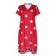 thumbnail image 3 of Vestido De Las Señoras Vestido de lunares para mujer Vestido transpirable con estampado femenino para vacaciones (Rojo L) Cgtredaw para Mujer Rojo T L, 3 of 9