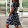 thumbnail image 4 of Jusqu'à 65 % de Réduction! Robes d'Été Mode pour Femmes 2024 Grande Taille Robe Imprimée, 4 of 7