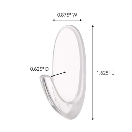 

Command Outdoor Window Hooks Holds 2 lbs Medium 17091CLR-AWES