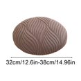 thumbnail image 4 of MTBLYS Funda redonda para taburetes de bar - Funda de asiento con bandas elásticas - Protector de tela de imitación seda para comedor, cocina y hogar - Diámetro de 30-36 cm - 1 unidad, 4 of 7