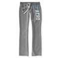 thumbnail image 1 of Pantalones de chándal Aeropostale para mujer, ajustados y atléticos, gris, mediano Aeropostale Pantalones deportivos, 1 of 2