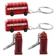 thumbnail image 1 of BESTYASH 4Ud Llavero Roja De Metal Con Doble Ideal Para Y Regalo, 1 of 8