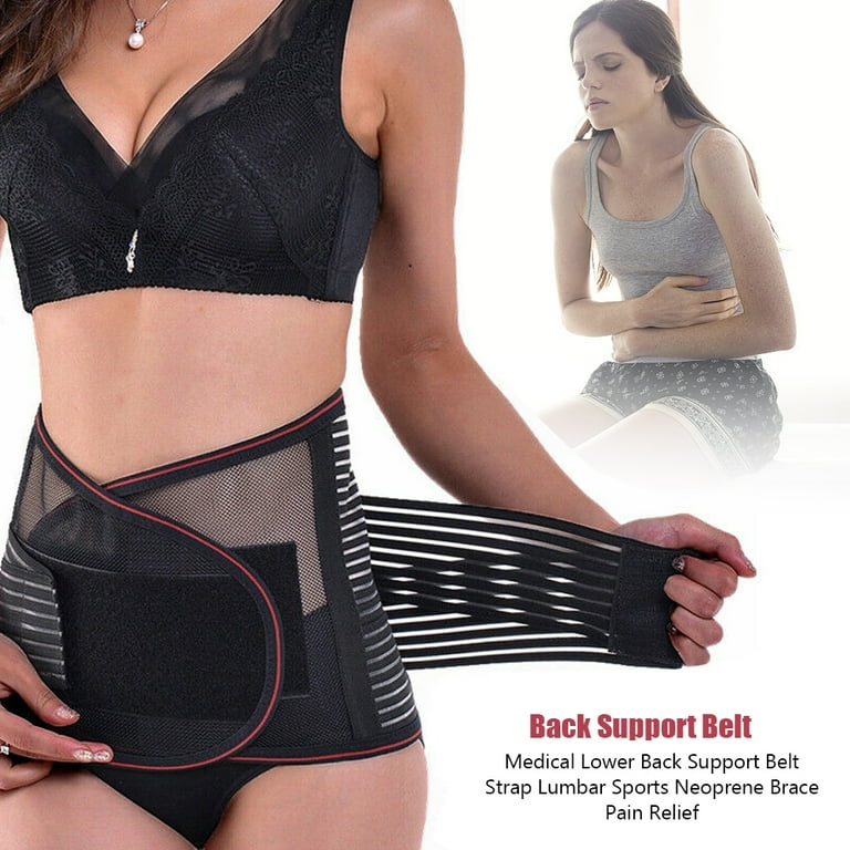 Medical Lower Back Support Belt Strap Lumbar Sport Neoprene Brace