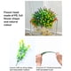 thumbnail image 4 of Plantas artificiales de Camelia Bewildely 10 piezas Decoración interior amarillo, 4 of 6