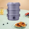 thumbnail image 4 of Border Student Bento Box Children Sealed Fruit Box Salad Box Work Microwave Lunch Box Chopsticks Dip Container Cute Kids Bento Lunch Box, 4 of 6