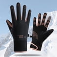 thumbnail image 2 of Gants Longs à Demi-Doigts en Laine Tricotée pour Femmes, Automne et Hiver, Chauds, Manches à Doigts Plissées, Gants Longs, 2 of 4