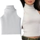 thumbnail image 4 of Figura de acción a escala 1/12, ropa, camiseta sin mangas, cuello alto moderno, tela de moda, miniatura Blanco, 4 of 7