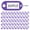 Purple, variant on 50 Pcs Key Rings Labels Key Ring Tags Plastic Key Tags of Key Ring Tags, Identifiers, Name Tags and Labels, Adapt to USB Drive, Keys, Pets, Bags