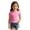 P289 Pink, variant on Tfken Soft Tops For Girls Comfy Daily Wear Holiday Summer Short Sleeve Tshirts Tees Comfortable Lightweight T-Shirts Toddler Classic Clothes Size 3-4 Years
