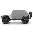 thumbnail image 2 of KarParts360 For Jeep Wrangler JK 2007-2018 Cab Cover | Gray | With Door Flaps | Water-Resistant | 4 Door, 2 of 4