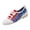 White, variant on Womens American Flag Star Pattern Knit Sneakers, Lightweight Flat Lace-Up Shoes Casual Patriotic Walking Shoes for Daily Wear (White,39)
