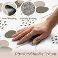 thumbnail image 6 of ODIKA 4'x6' Taupe Modern Geometric Abstract Dotted Washable Area Rug Contemporary Mid Century Scandinavian Minimalist Atomic Starburst Boho for Bedroom, Reading Nook, Pet Friendly & Non-Shedding, 6 of 7