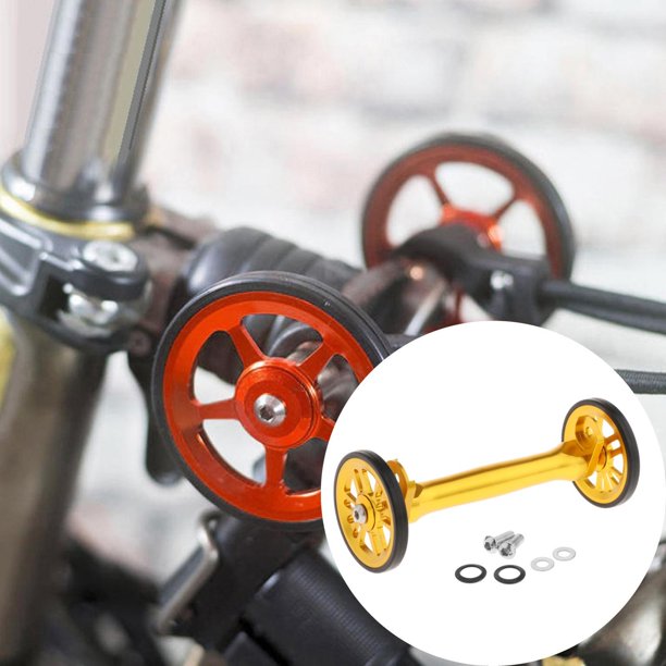 Varilla de extensión Macarena para bicicleta aleación de aluminio dorado