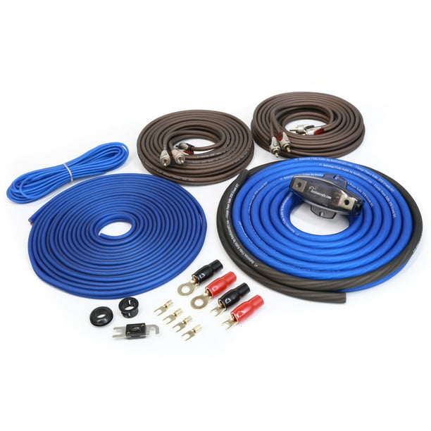 Knukonceptz Complete 4 Gauge 4 Channel Ofc Amplifier Installation Wiring Kit Walmart Com Walmart Com