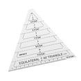 thumbnail image 3 of Advancent Reglas acrílicas transparentes, regla de diamantes de 45 grados, regla de acolchado artesanal, reglas de corte, suministros de sastre Type7 NO7, 3 of 6