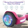 thumbnail image 5 of HOVERSTAR Bluetooth Hoverboard for Kids, LBW27 - Matt Color Self Balancing Scooter Built-in Wireless Speaker, LED Lights and Flashing Wheels, 5 of 6