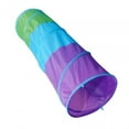 thumbnail image 2 of Túnel de juegos infantil, casita de juegos portátil, fácil de montar, plegable, para bebés que gatean. 15m Violeta Verde, 2 of 9
