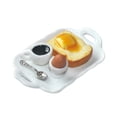 thumbnail image 1 of Plato de desayuno de simulación, casa de muñecas, decoración, regalos, cocina, modelo de comida, simulación Manteca, 1 of 9