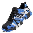 thumbnail image 5 of Safety Shoes Men's and Women's Work Shoes Lightweight Breathable Sneakers Steel Toe Protective Shoes Camouflage Shoes, 5 of 8