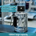 thumbnail image 2 of Botella de agua en hidrógeno. Botella de agua portátil adaptable a de agua mineral. Contenedor de agua en hidrógeno B, 2 of 5