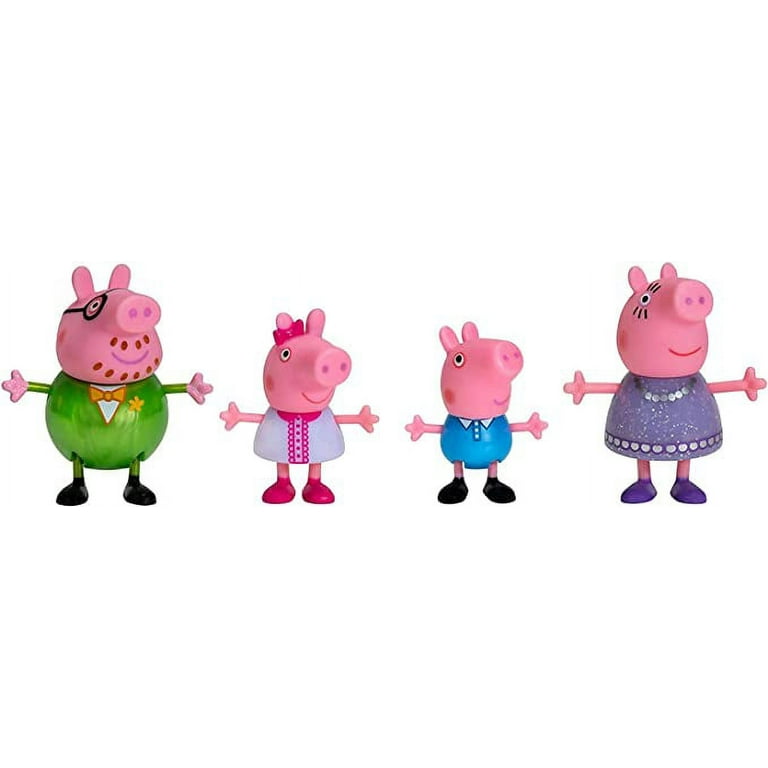 PEPPA PIG SET FAMILIA 4 FIGURAS