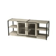 thumbnail image 2 of Soporte de TV Estilo Rústico para TV de 75/80 Pulgadas, Centro de Entretenimiento Industrial con Gabinete de Almacenamiento, Consola de Medios para TV de 65 Pulgadas, Muebles para Sala de Estar y Rec, 2 of 161