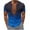 Blue T Shirts for Men, variant on S-5XL Plus Size Shirts for Men Big & Tall Short Sleeve Tshirts Button Deep V Neck Pullover Gradient Printed Breathable Casual Going Out Tops