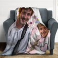 thumbnail image 4 of Cool #4 Paul Mescal Blanket Super Soft Throw Blanket Silky Flannel Lightweight for Sofa, Bed Blanket All Season Use 50"*60"（130 * 150cm）, 4 of 6