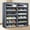 Gray, variant on HIOHA 7-Tier Double Row Shoe Rack with Dustproof Cover, Holds 36 Pairs, Space-Saving Metal Storage, Black