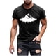 thumbnail image 5 of Hombres Pantalones Cortos de Manga Corta Impresa Casual Cuello Redondo Superior, Camisa de Moda para el Verano Y la Primavera, 5 of 8