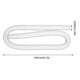 thumbnail image 3 of Xihbxyly Manguera de Repuesto para Piscina, de Polietileno Flexible, Resistente y Duradera, Apta para Piscinas de 300/330/530/1000 Galones, con Conexión para Bomba de Agua y 1,5 M de Longitud., 3 of 5