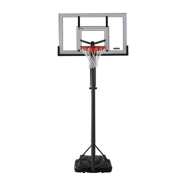 Lifetime 54-Inch Steel Framed Portable Basketball Hoop with Power Lift Adjustment & Slam-It Pro Rim - Model 71522-Outdoor Play