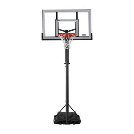 Lifetime 54-Inch Steel Framed Portable Basketball Hoop with Power Lift Adjustment & Slam-It Pro Rim - Model 71522-Outdoor Play