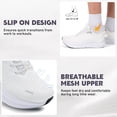 thumbnail image 5 of Barerun Men’s Wide Toe Box Slip On Walking Shoes Lightweight Cushioned Sneakers Non Slip Breathable Athletic Shoes, 5 of 8