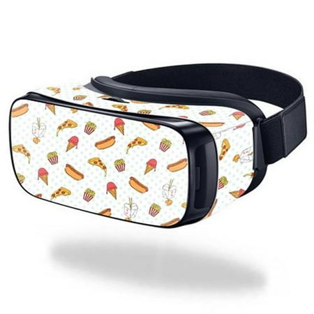 MightySkins SAGEVR-Food Junkie Skin for Samsung Gear VR Original Wrap Cover - Food Junkie
