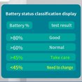 thumbnail image 4 of yeacher TOOLTOP Advanced Battery Analyzer with 3.2" Color Display, Dual Voltage Support (12V/24V), Comprehensive Testing Features Including Temperature & Charging Capacity, Built-in Safety, 4 of 6