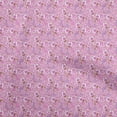 thumbnail image 1 of oneOone Georgette Viscose Light Pink Fabric Jacobean Floral Quilting Supplies Print Sewing Fabric By The Yard 42 Inch Wide, 1 of 4