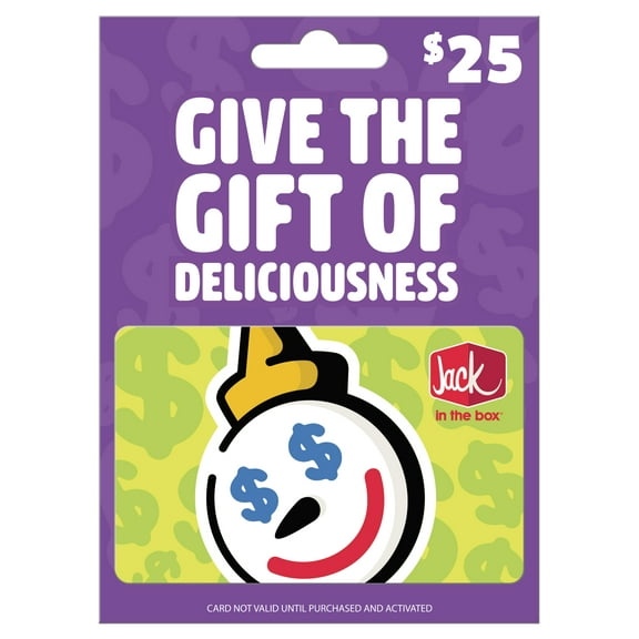 Jack in the Box $25 Gift Card