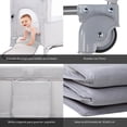 thumbnail image 4 of Cuna Corral Bamby para Bebé Con Colchón Impermeable Incluido Gris, 4 of 10