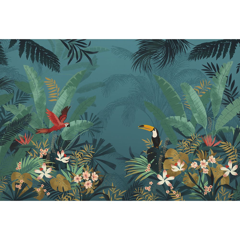 Komar Enchanted Jungle Wall Mural
