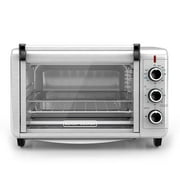 Black & Decker Crisp N Bake Convection Air Fry Countertop Oven, Silver