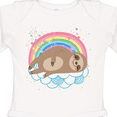 thumbnail image 4 of Inktastic Sloth Lover Cute Animal Girls Long Sleeve Baby Bodysuit, 4 of 5