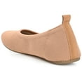 thumbnail image 3 of Journee Women's Jersie Knit Foldable Ballet Flats, Widths Available, 3 of 9