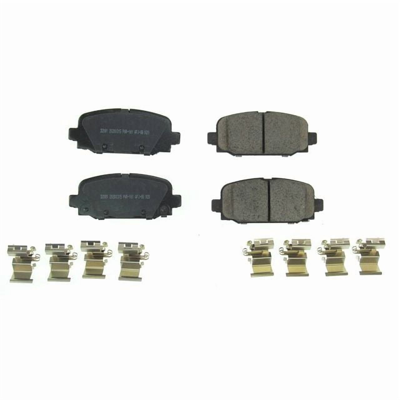 Power Stop Rear Z17 Evolution Ceramic Brake Pads with Hardware 17-2081