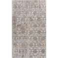 thumbnail image 1 of LR Resources IMAGI81514CNU5376 Polished Flair Rectangle Area Rug  Cream & Natural - 5 ft. 3 in. x 7 ft. 6 in., 1 of 1