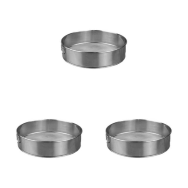 serony Durable And Practical Sieve Strainer For Flour Sieving Convenient And Practical Round Flour Sifter flour sifter 20cm 3Set